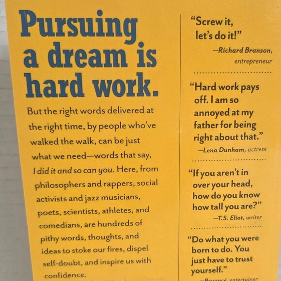 "It always seems impossible until it's done" Book by Petras/Motivation/NWT - Picture 2 of 6